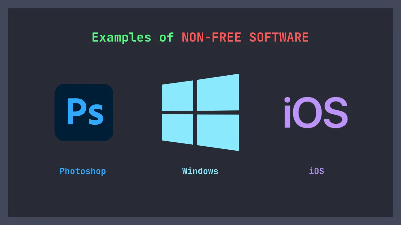 Non-Free Software