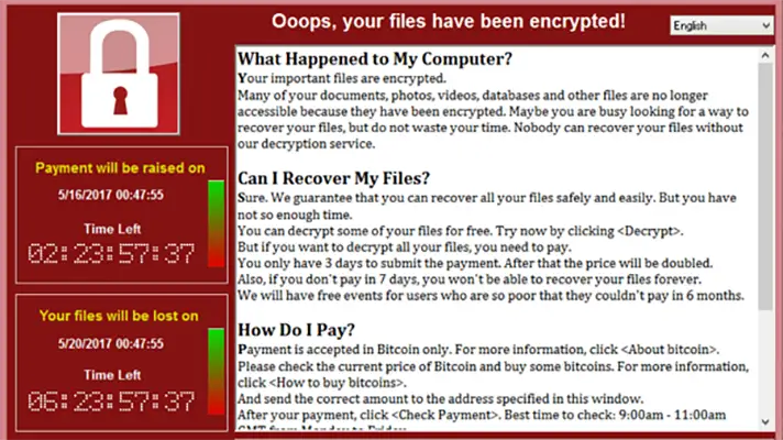 WannaCry Ransomware